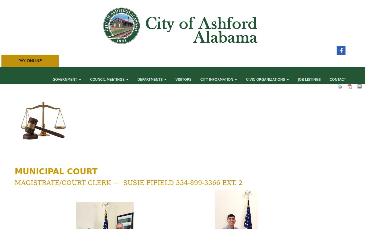 Ashford criminal records and municipal court contact information in Houston County